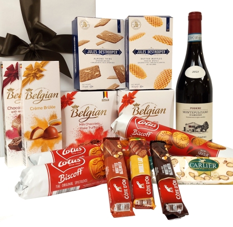 Italiaans-Belgisch geschenkpakket als relatiegeschenk