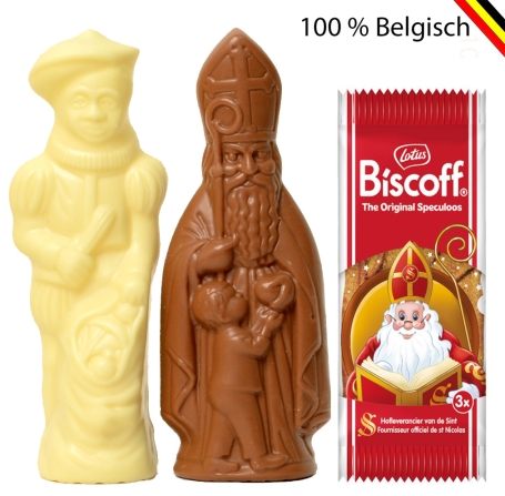 Belgische chocolade als Sinterklaasgeschenk in 2024