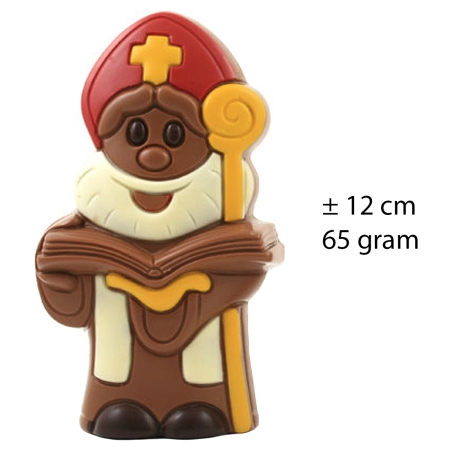 Gekleurde Sinterklaas als sintgeschenk