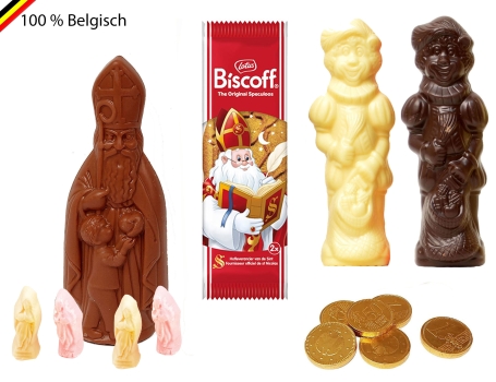 Belgische chocolade en speculaas als Sintpakket in 2024