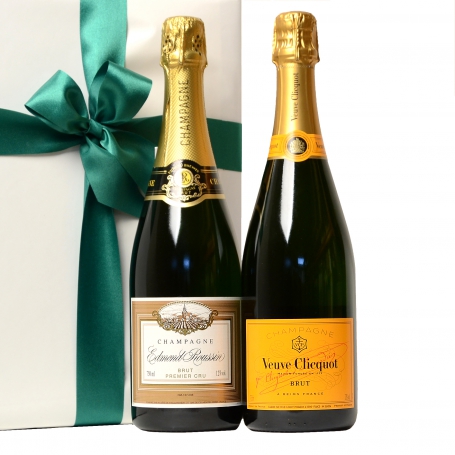 Twee champagnes als relatiegeschenk bestellen