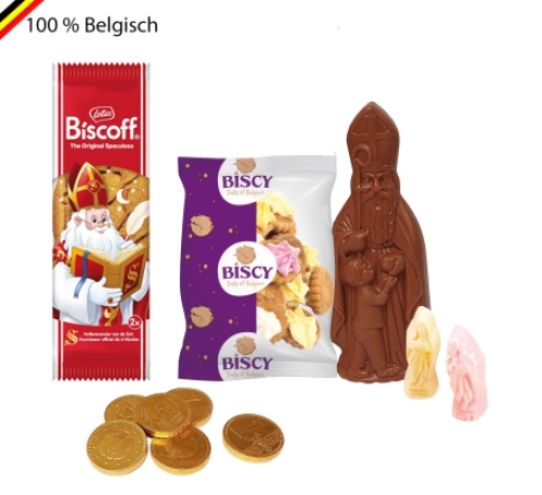 Belgisch chocoladegeschenk voor Sinterklaas